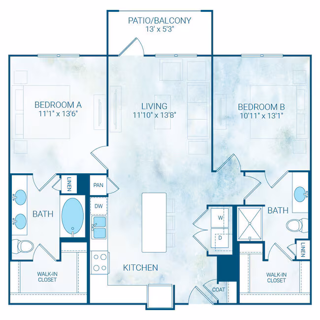 Unit 4309 4309 floor plan
